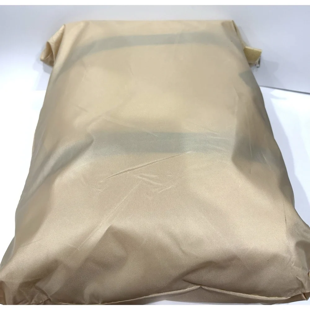 SIHAIAN 14' x 26' Double Rope Sun Shade Sail Canopy Awning Beige New Without Box